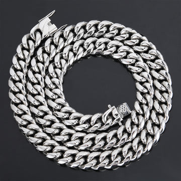 10mm Stainless Steel Cuban Chain