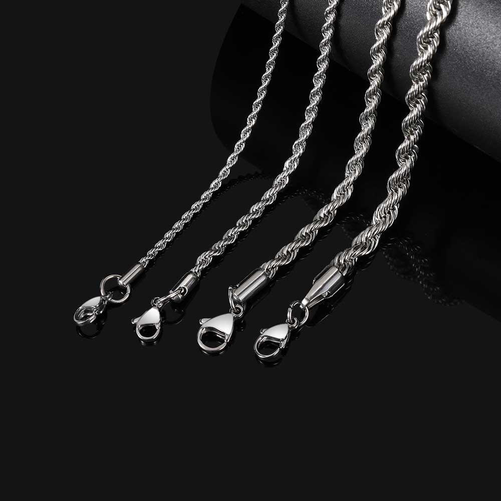 3mm Stainless Steel Rope Chain